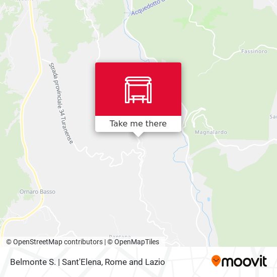 Belmonte S. | Sant'Elena map
