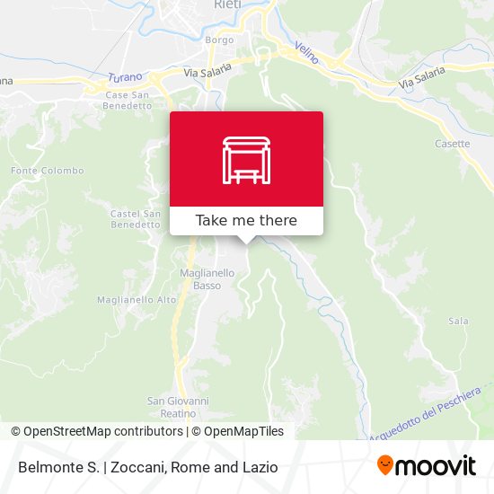 Belmonte S. | Zoccani map