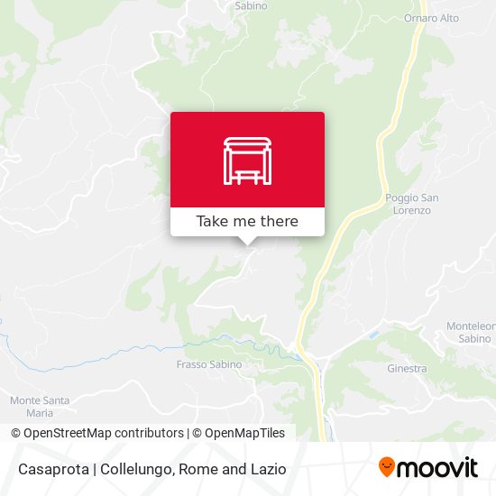 Casaprota | Collelungo map
