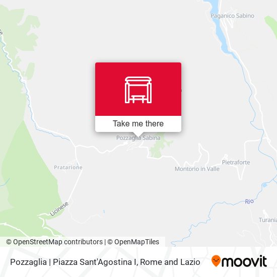 Pozzaglia | Piazza Sant'Agostina I map