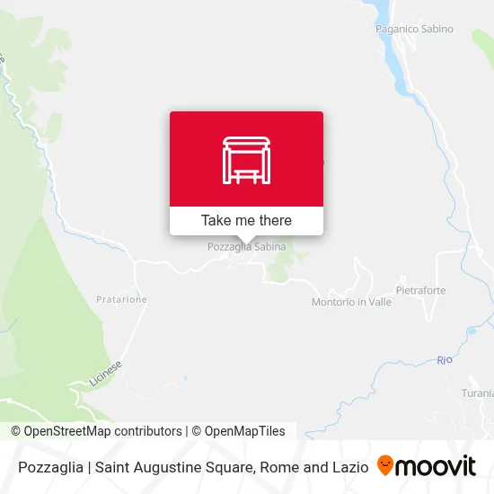 Pozzaglia | Saint Augustine Square map