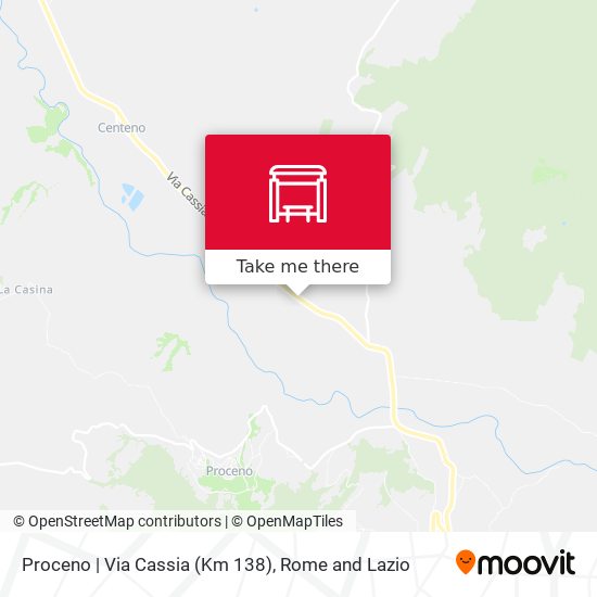 Proceno | Via Cassia (Km 138) map