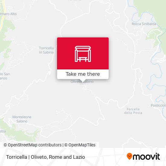 Torricella | Oliveto map
