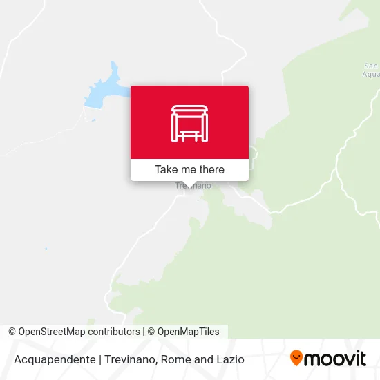 Acquapendente | Trevinano map