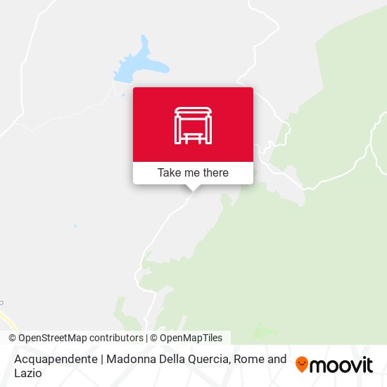 Acquapendente | Madonna Della Quercia map