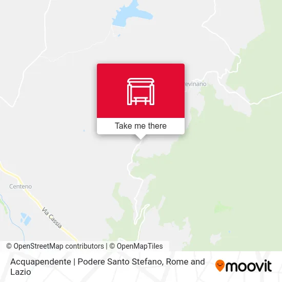 Acquapendente | Santo Stefano Farm map