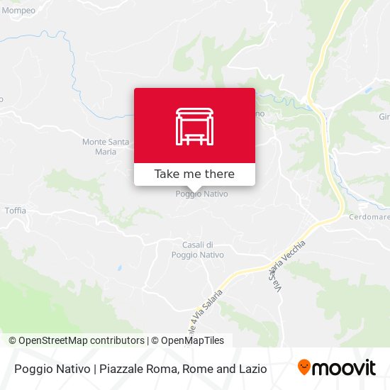 Poggio Nativo | Piazzale Roma map