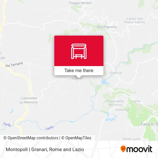 Montopoli | Granari map