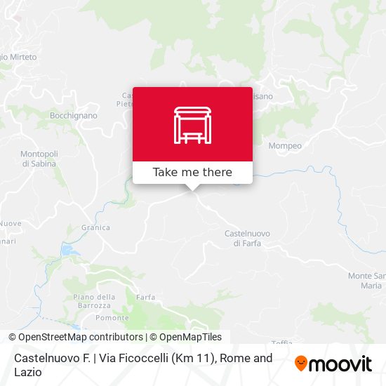 Castelnuovo F. | Via Ficoccelli (Km 11) map