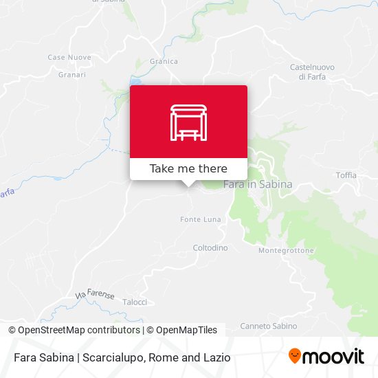 Fara Sabina | Scarcialupo map