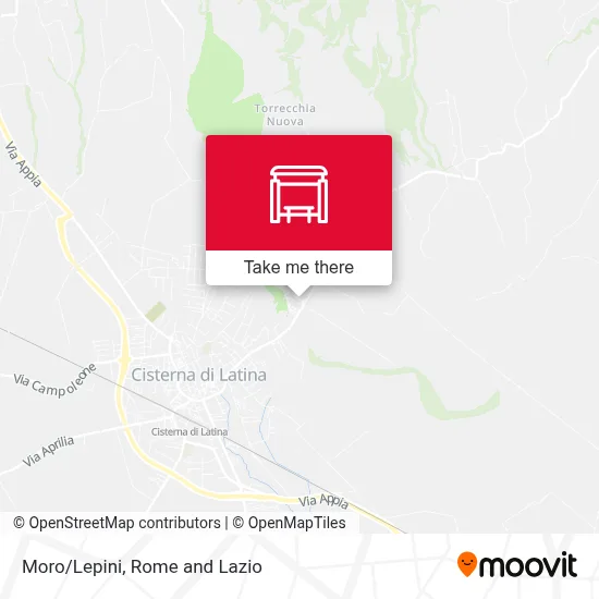 Moro/Lepini map