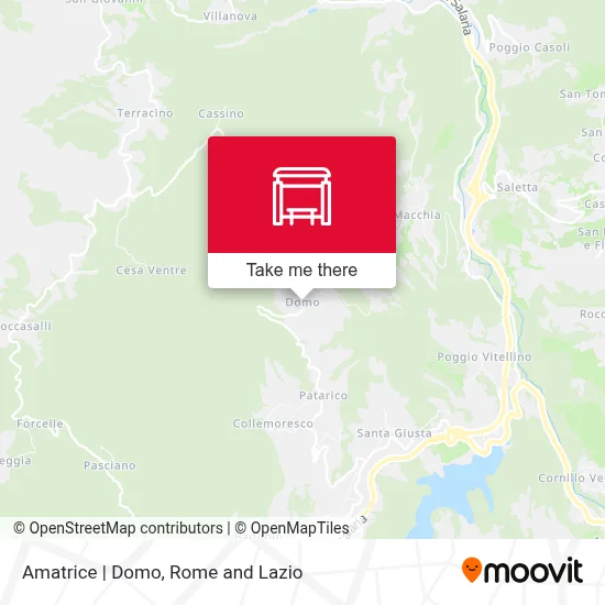 Amatrice | Domo map