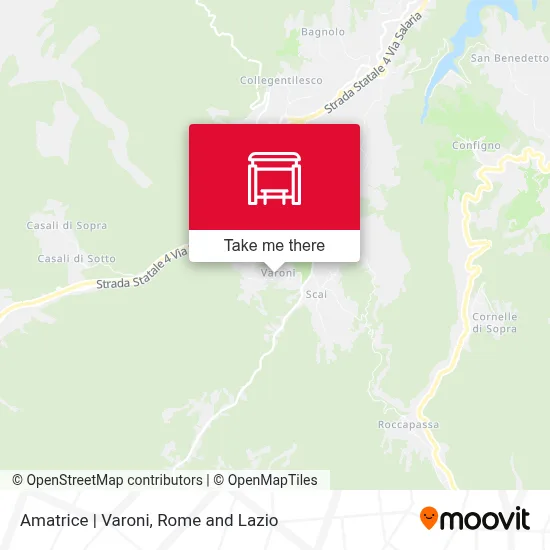 Amatrice | Varoni map