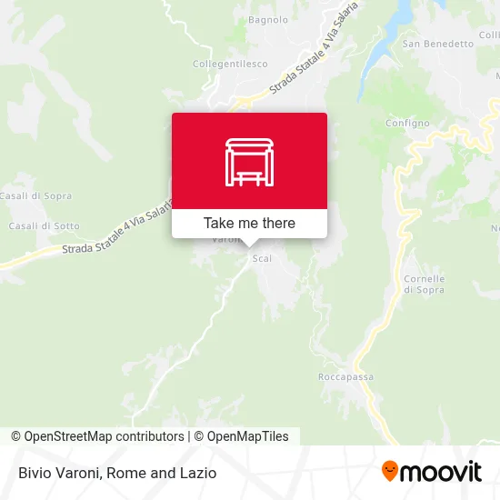 Bivio Varoni map