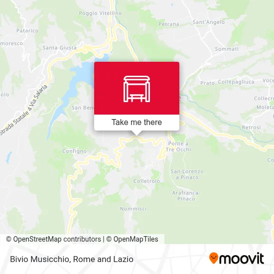 Bivio Musicchio map