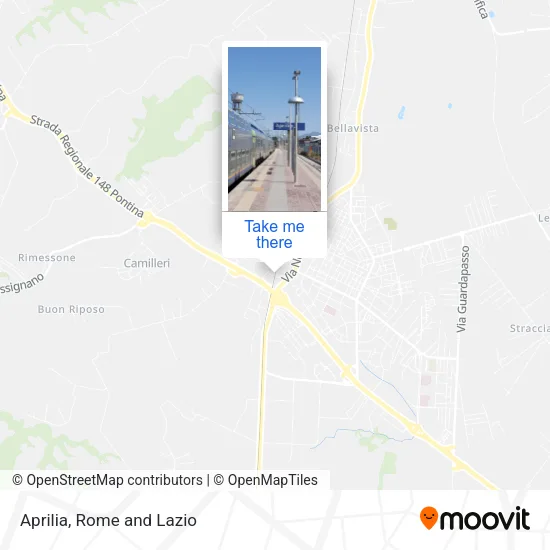 Aprilia map