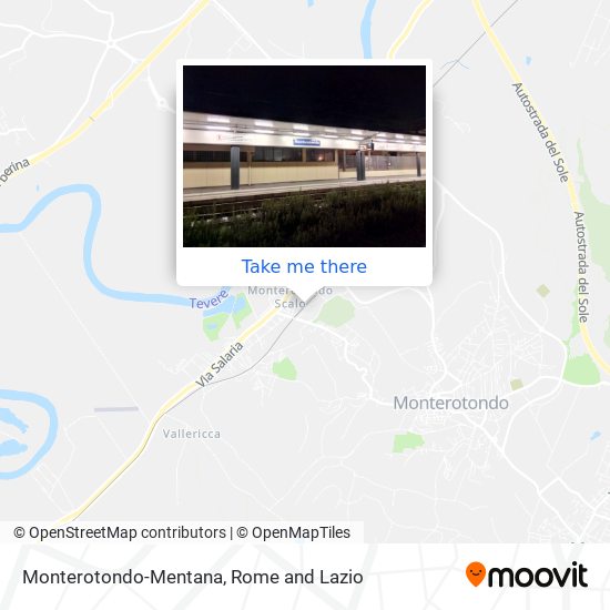 Monterotondo-Mentana map