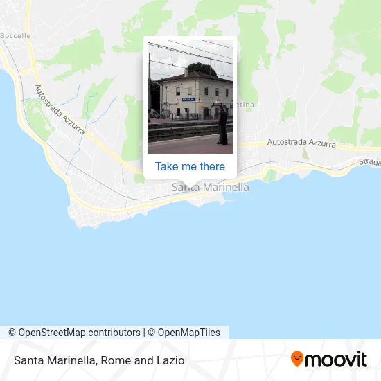 Santa Marinella map
