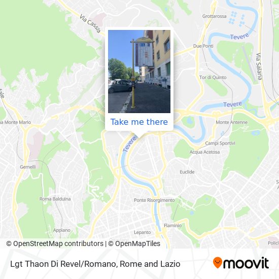 Lgt Thaon Di Revel/Romano map