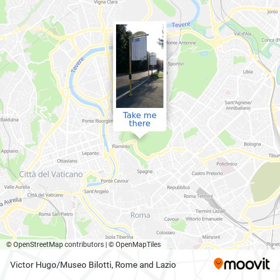 Victor Hugo/Museo Bilotti map