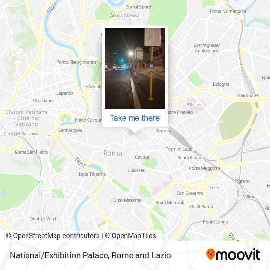 National/Exhibition Palace map