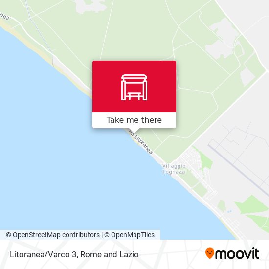 Litoranea/Varco 3 map