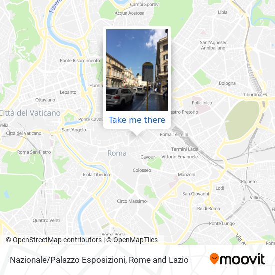 Nazionale/Palazzo Esposizioni map