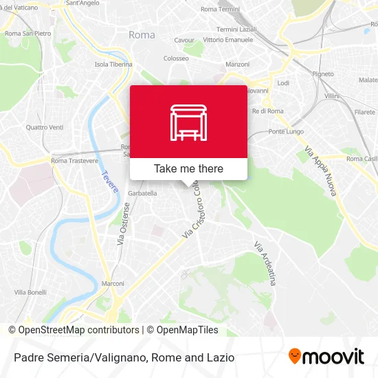 Padre Semeria/Valignano map