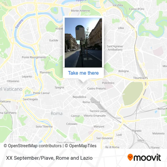 XX September/Piave map