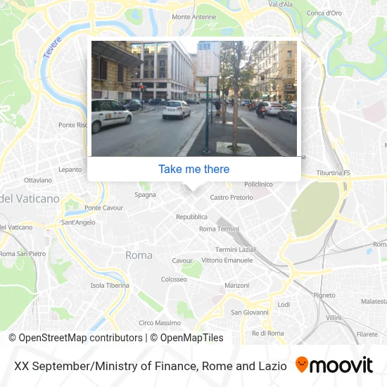 XX September / Ministry of Finance map