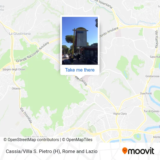 Cassia/Villa S. Pietro (H) map