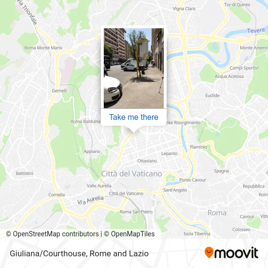 Giuliana/Courthouse map