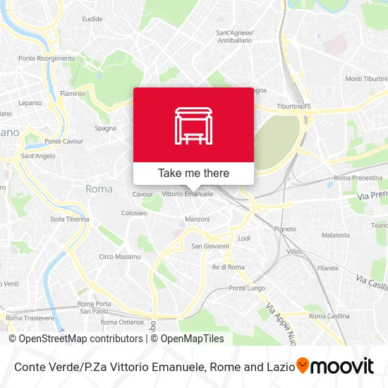 Conte Verde / Vittorio Emanuele Square map