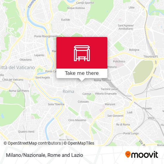 Milano/Nazionale map