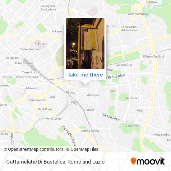 Gattamelata/Di Bastelica map