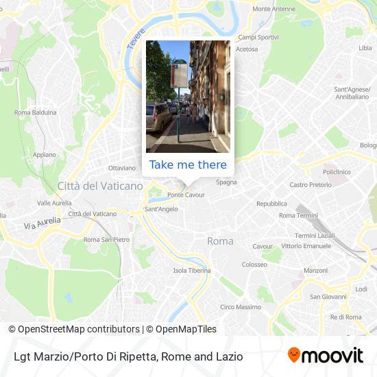 Lgt Marzio/Porto Di Ripetta map