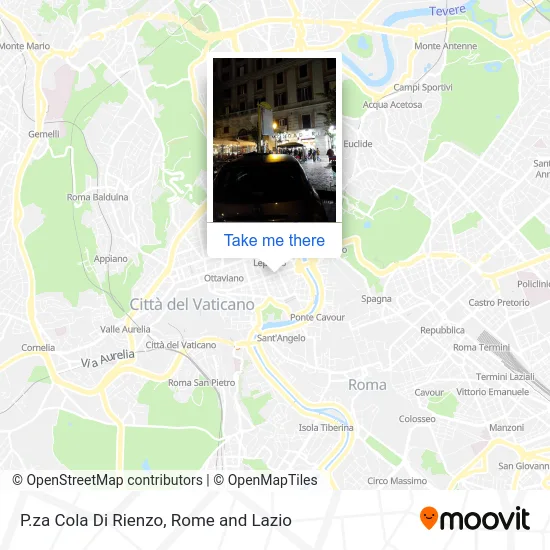 Cola Di Rienzo Square map