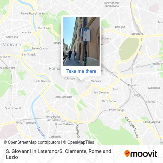 S. Giovanni In Laterano / S. Clemente map