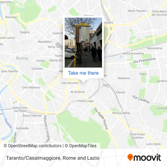 Taranto/Casalmaggiore map