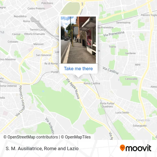 St. Mary Help of Christians map