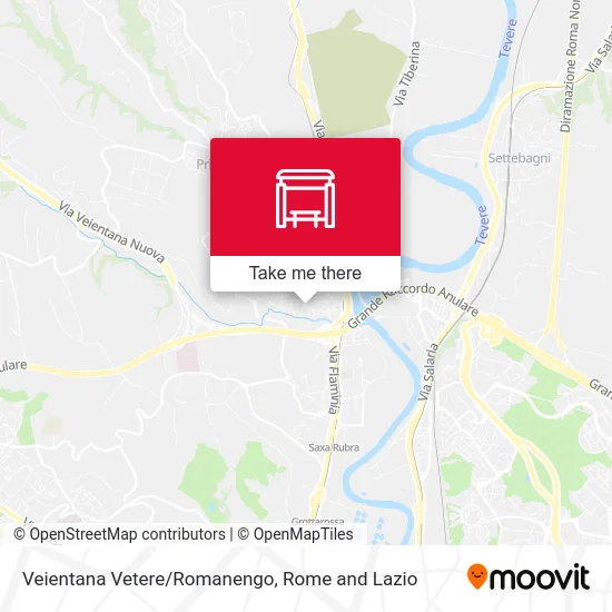 Veientana Vetere/Romanengo map