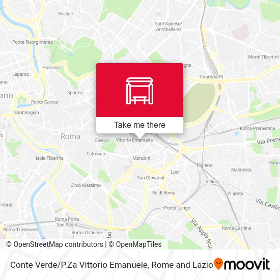 Conte Verde / Vittorio Emanuele Square map