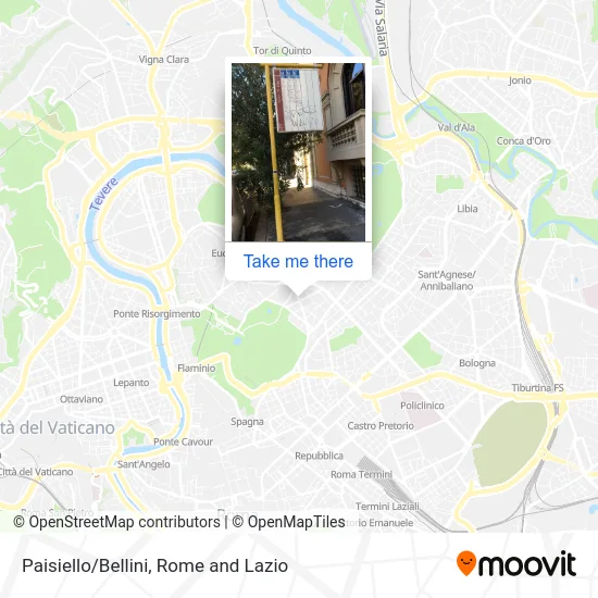 Paisiello/Bellini map