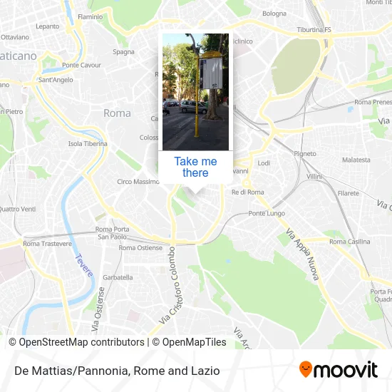 De Mattias/Pannonia map