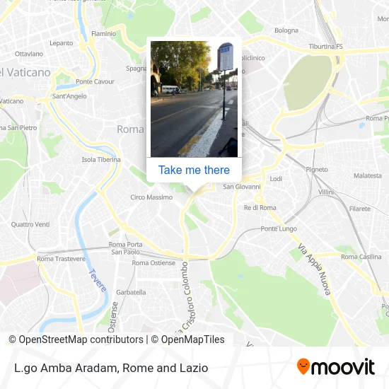 L.go Amba Aradam map