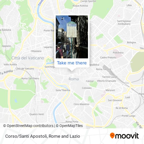 Corso/Santi Apostoli map