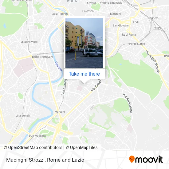 Macinghi Strozzi map