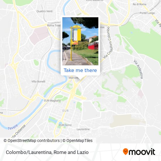 Colombo/Laurentina map