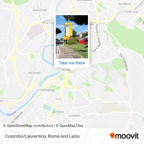 Colombo/Laurentina map