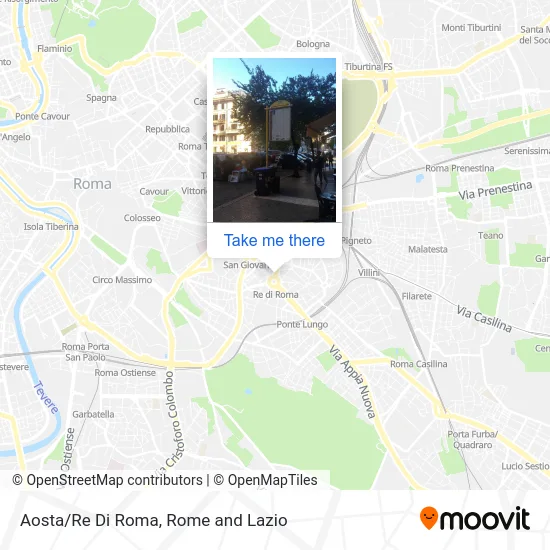 Aosta/King of Rome map